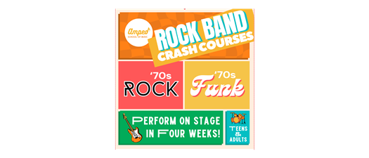 Amped Rock Band Crash Courses - '70s Funk and '70s Rock